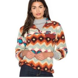 Patagonia Synchilla Snap T Aztec - Timber Twist, S